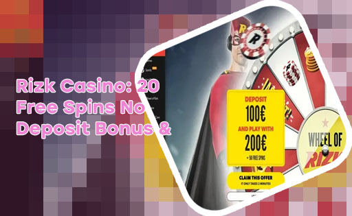 Rizk casino bonus code